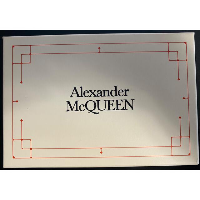 Alexander McQUEEN カーフレザー(牛革) 二つ折り財布 ブラック 6