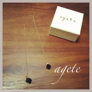 アガット(agete)のagete♡ピアス(ピアス)