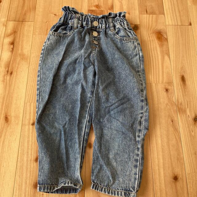 futafuta(フタフタ)のbirthday futafuta frill denim キッズ/ベビー/マタニティのキッズ服女の子用(90cm~)(パンツ/スパッツ)の商品写真