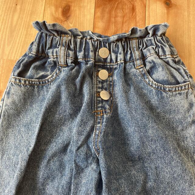 futafuta(フタフタ)のbirthday futafuta frill denim キッズ/ベビー/マタニティのキッズ服女の子用(90cm~)(パンツ/スパッツ)の商品写真