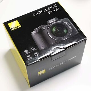 ニコン(Nikon)の【新品・保証付】COOLPIX B600 ブラック 2022年5月購入 黒(コンパクトデジタルカメラ)