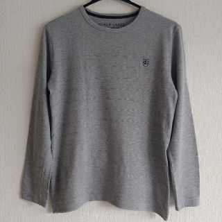 ブラックレーベルクレストブリッジ(BLACK LABEL CRESTBRIDGE)の【未使用】ブラックレーベル　クレストブリッジ　ロングTシャツ【M】(Tシャツ/カットソー(七分/長袖))