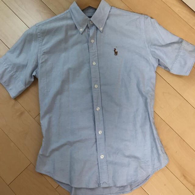 Ralph Lauren(ラルフローレン)のラルフローレン♡ボタンダウンシャツ レディースのトップス(シャツ/ブラウス(半袖/袖なし))の商品写真