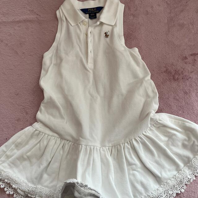 ポロラルフローレン110 ワンピース - キッズ服女の子用(90cm~)