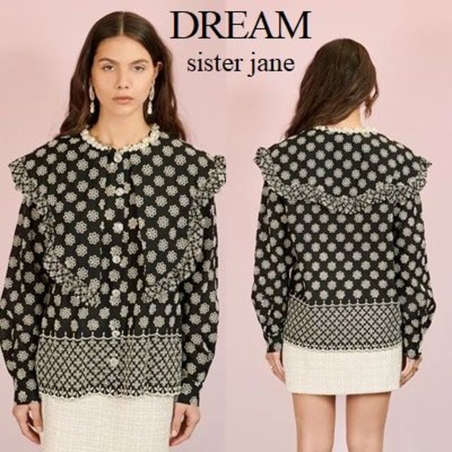 DREAM Sister Jane ビッグカラー 花柄ブラウス 入荷 18100円 noxcapital.de