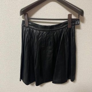 レベッカミンコフ(Rebecca Minkoff)のレベッカミンコフ レザースカート(ひざ丈スカート)