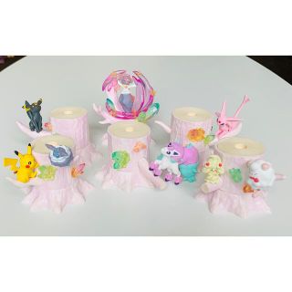 ポケモン(ポケモン)の【ポケモン】ポケモンの森 しんぴ輝く場所全6種類セット(アニメ/ゲーム)