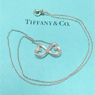 Tiffany & Co. - ティファニー　ダブル　ラビングハート　ネックレス　シルバー925