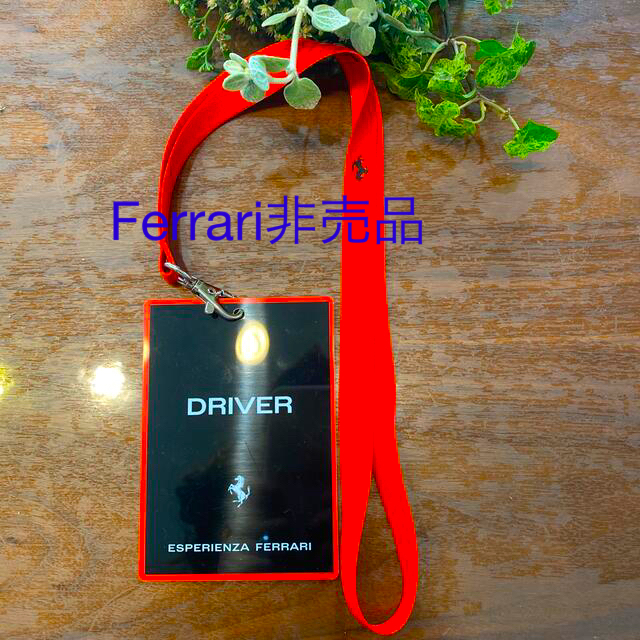 Ferrari(フェラーリ)の🏎Ferrari 非売品🏎ネックストラップ&ライセンスカード🏎 メンズのファッション小物(キーホルダー)の商品写真