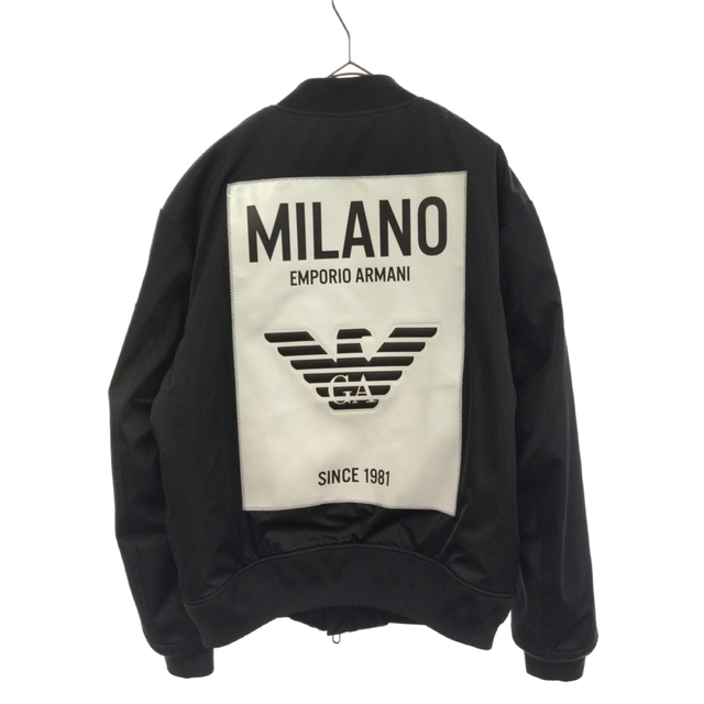 EMPORIO ARMANI エンポリオアルマーニ BACK PRINT BOMBER JACKET