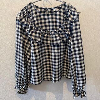 ザラ(ZARA)のZARA ギンガムチェック　ブラウス(シャツ/ブラウス(長袖/七分))