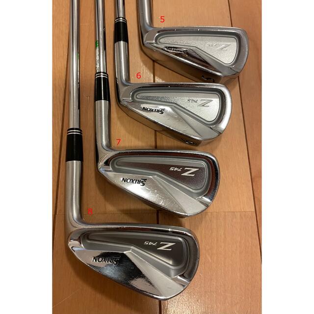 Srixon(スリクソン)のスリクソン　Z745アイアン 5I～9I、PW AW SW 8本 スポーツ/アウトドアのゴルフ(クラブ)の商品写真