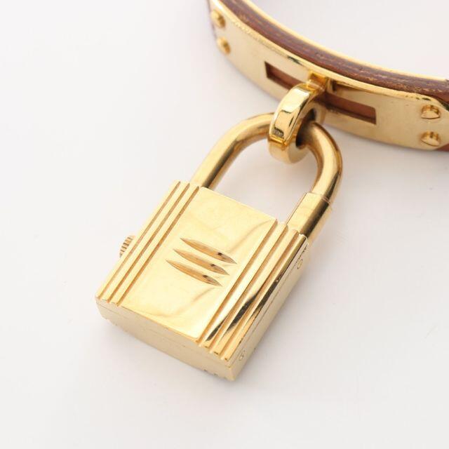 ブラウン】 Hermes - ケリーウォッチ 腕時計クオーツ クシュベル
