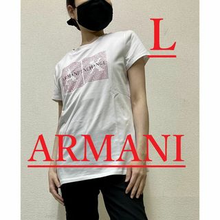 アルマーニエクスチェンジ(ARMANI EXCHANGE)のAX　レディース　Tシャツ 0322　Lサイズ　新品　アルマーニ　3LYTAP(Tシャツ(半袖/袖なし))