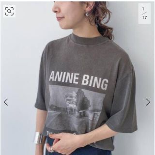 アパルトモンドゥーズィエムクラス(L'Appartement DEUXIEME CLASSE)のL'Appartement  ANINE BING/アニービン　Ｔシャツ(Tシャツ(半袖/袖なし))