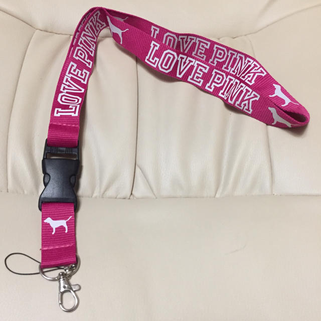 Victoria's Secret(ヴィクトリアズシークレット)の新品未使用 Victoria's secret PINK ネックストラップ レディースのファッション小物(その他)の商品写真