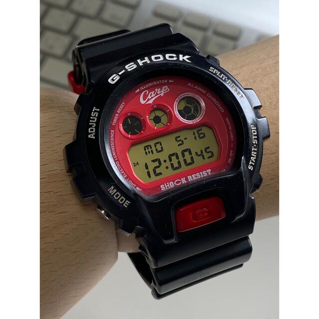 コラボ/G-SHOCK/広島カープ/DW-6900/時計/2012/三つ目/限定