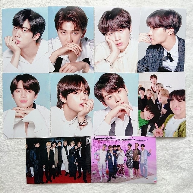 BTS キシリトール ポスターセット ジミン テヒョン ジョングク ジン 正規品特価セール