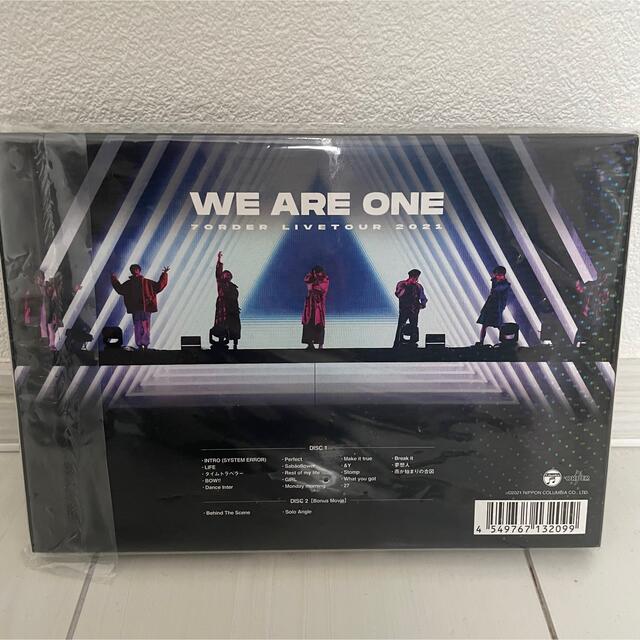 7ORDER(セブンオーダー)の「7ORDER/WE ARE ONE〈2枚組〉」DVD エンタメ/ホビーのDVD/ブルーレイ(ミュージック)の商品写真