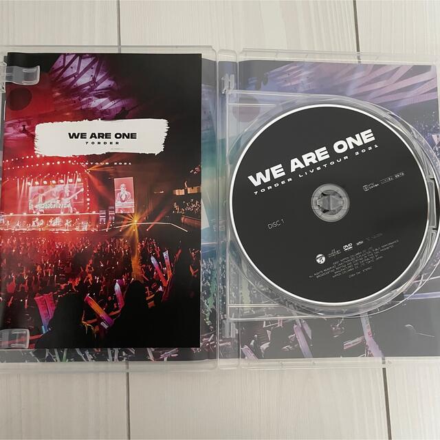 7ORDER(セブンオーダー)の「7ORDER/WE ARE ONE〈2枚組〉」DVD エンタメ/ホビーのDVD/ブルーレイ(ミュージック)の商品写真