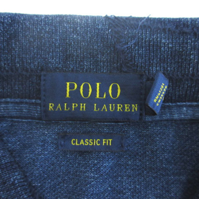 セール好評 POLO RALPH LAUREN ポロ ラルフローレン ポロシャツ 半袖 ポニー刺繍 ペイズリー デニム調 Mの通販 by ベクトル  ラクマ店｜ポロラルフローレンならラクマ