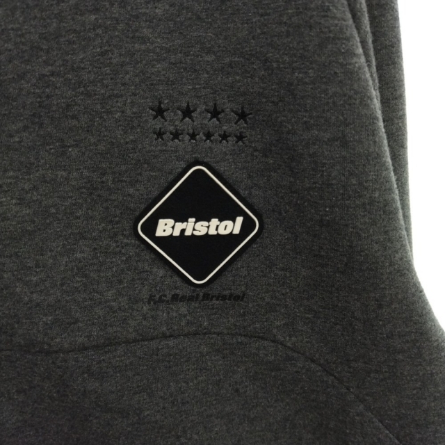 F.C.R.B./F.C.Real Bristol/FCRB エフシーアールビー/エフシーレアルブリストル 21AW VENTILATION HOODIE ベンチレーションフーディ ジップアップパーカー グレー FCRB-212061 5