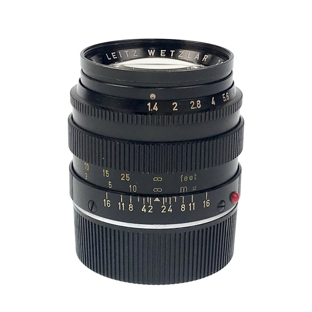 ライカ SUMMILUX 50mm F1.4 ブラック 第2世代 Mマウント ズミルックス