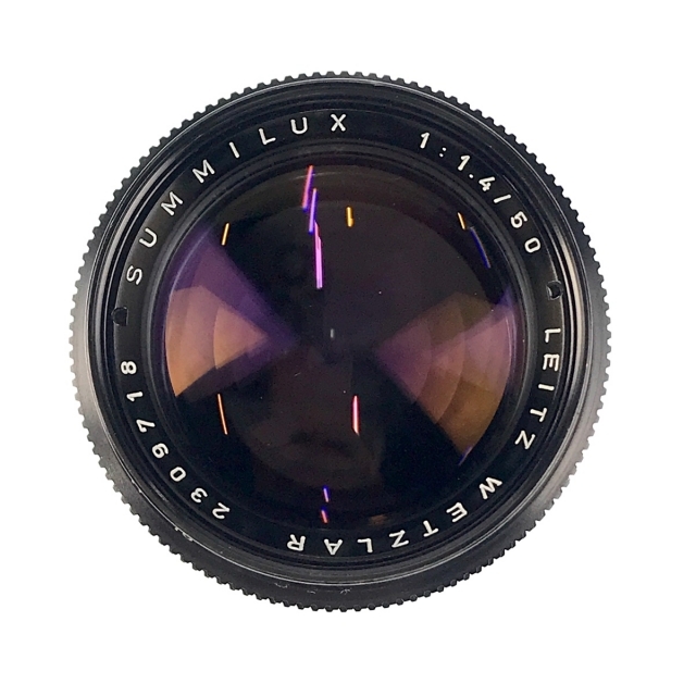 RAIKA(ライカ)のライカ SUMMILUX 50mm F1.4 ブラック 第2世代 Mマウント ズミルックス 中古 スマホ/家電/カメラのカメラ(レンズ(単焦点))の商品写真