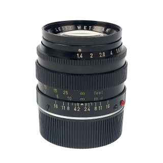 ライカ(RAIKA)のライカ SUMMILUX 50mm F1.4 ブラック 第2世代 Mマウント ズミルックス 中古(レンズ(単焦点))