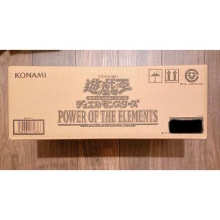 ユウギオウ(遊戯王)の遊戯王 パワーオブジエレメンツ 初回生産版 1カートン 未開封(Box/デッキ/パック)