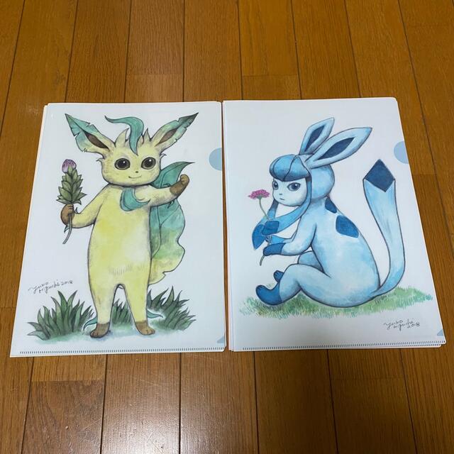 ポケモン(ポケモン)のヒグチユウコ画　イーブイズ　ブイズ　クリアファイル エンタメ/ホビーのアニメグッズ(クリアファイル)の商品写真