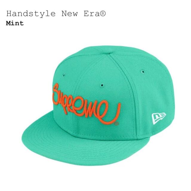 完売商品 Supreme 22SS Handstyle New Eraキャップ