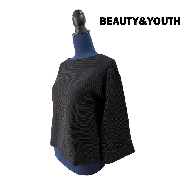 BEAUTY&YOUTH UNITED ARROWS(ビューティアンドユースユナイテッドアローズ)のBEAUTY&YOUTH UNITED ARROWS ブラウス ブラック（黒） レディースのトップス(シャツ/ブラウス(長袖/七分))の商品写真