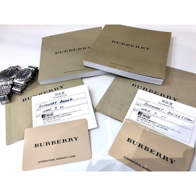 BURBERRY(バーバリー)の♪【H.K様専用】バーバリー ペアウォッチ ♪ メンズの時計(腕時計(アナログ))の商品写真