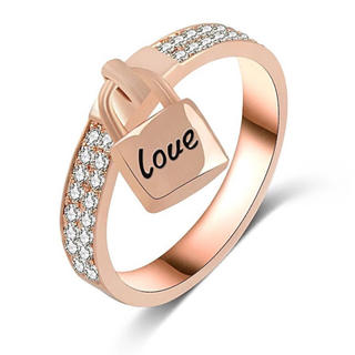 AAA高品質CZダイヤリング 婚約指輪 結婚式 クラシック(リング(指輪))
