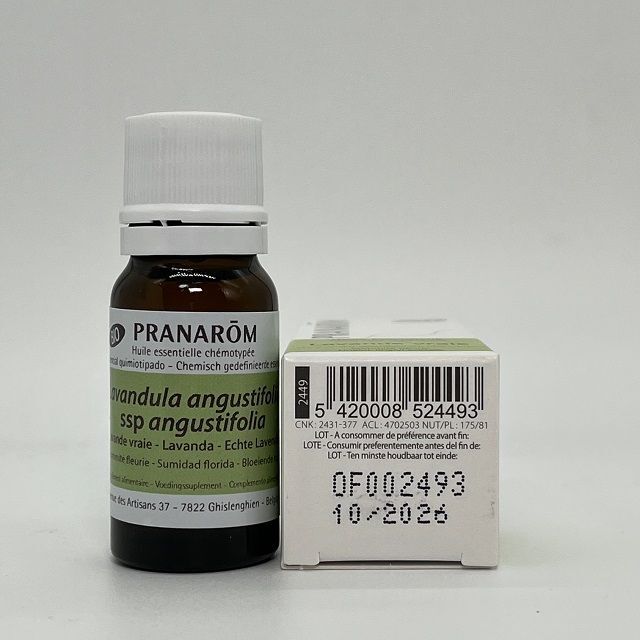 PRANAROM(プラナロム)のプラナロム 真正ラベンダー BIO 10ml ラベンダーアングスティフォリア コスメ/美容のリラクゼーション(エッセンシャルオイル（精油）)の商品写真