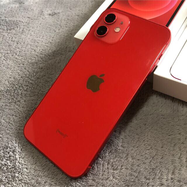 超美品 iPhone12 256GB SIMフリー レッド RED 赤