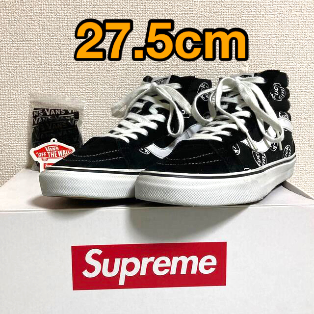 14AW Supreme/Vans Fuck'Em Sk8-Hi 27.5cm