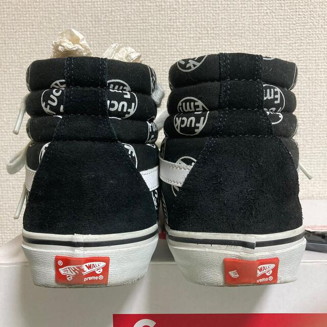 14AW Supreme/Vans Fuck'Em Sk8-Hi 27.5cm