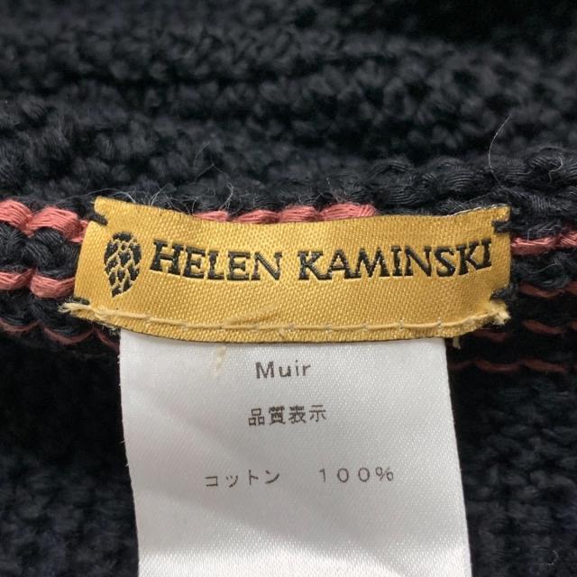 HELEN KAMINSKI(ヘレンカミンスキー)のヘレンカミンスキー ニット帽 - コットン レディースの帽子(ニット帽/ビーニー)の商品写真