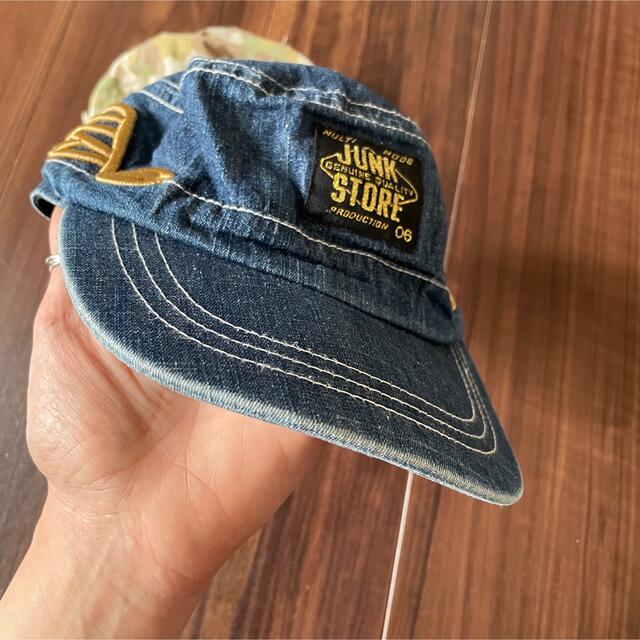 BREEZE(ブリーズ)のBREEZE／JUNK STORE ベビー キッズ キャップ 2個セット キッズ/ベビー/マタニティのこども用ファッション小物(帽子)の商品写真