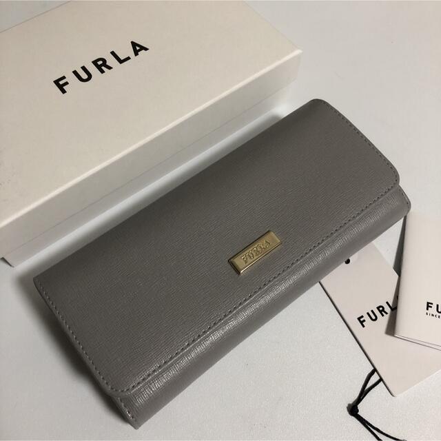 Furla(フルラ)のFURLA フルラ長財布　ウォレット　グレー レディースのファッション小物(財布)の商品写真