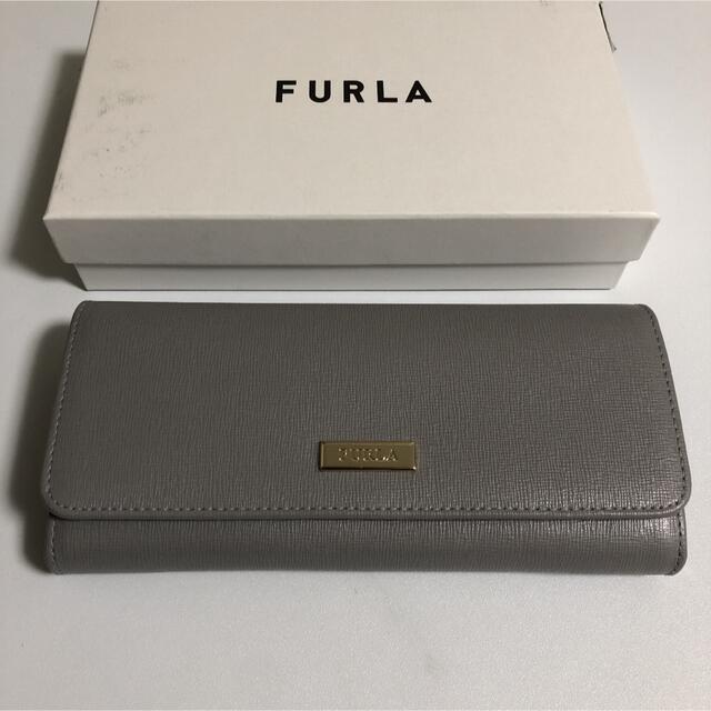 Furla(フルラ)のFURLA フルラ長財布　ウォレット　グレー レディースのファッション小物(財布)の商品写真