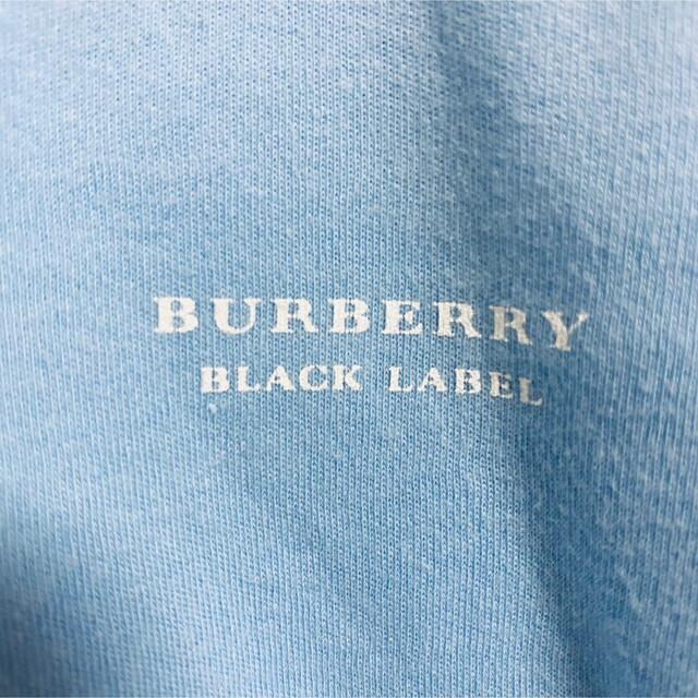 BURBERRY BLACK LABEL(バーバリーブラックレーベル)のBURBERRY BLACK LABEL Tシャツ　ノバチェック　刺繍ロゴ　レア メンズのトップス(Tシャツ/カットソー(半袖/袖なし))の商品写真