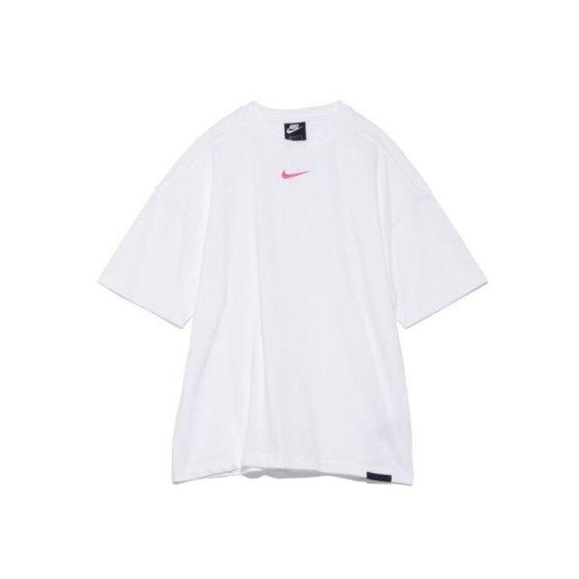 NIKE(ナイキ)のNIKE ナイキ スウッシュ オーバーサイズ Tシャツ チュニック 定5500円 レディースのトップス(Tシャツ(半袖/袖なし))の商品写真