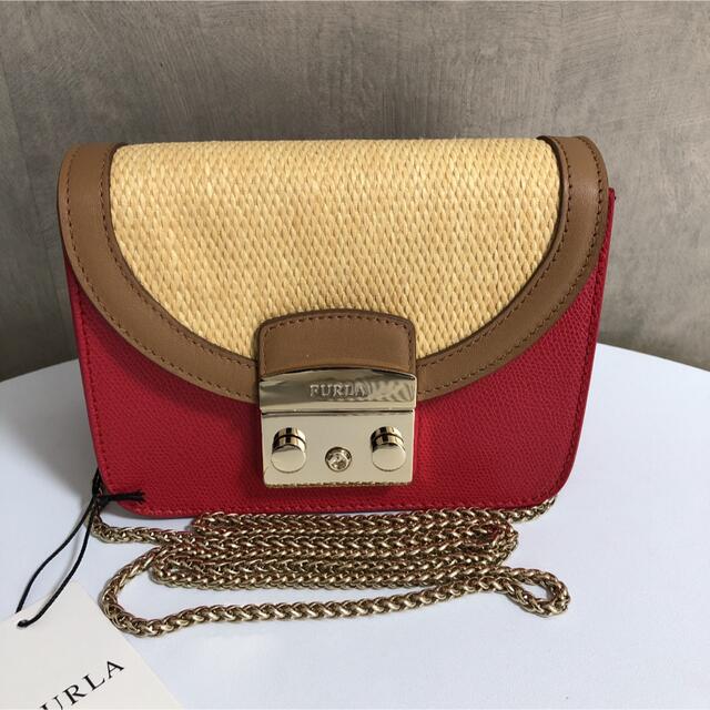 Furla(フルラ)のFURLA フルラショルダーバッグ　メトロポリス　レッド レディースのバッグ(ショルダーバッグ)の商品写真