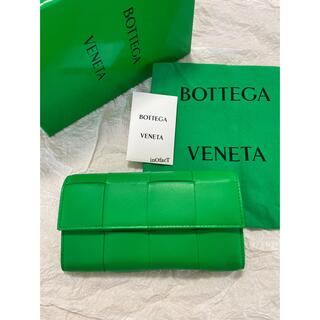 Bottega Veneta - パラキート 新品未使用 ボッテガヴェネタ コンチネンタルウォレット 長財布