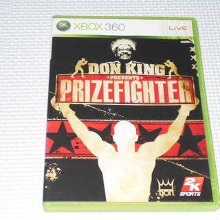 エックスボックス360(Xbox360)のxbox360★DON KING PRESENTS PRIZEFIGHTER(家庭用ゲームソフト)
