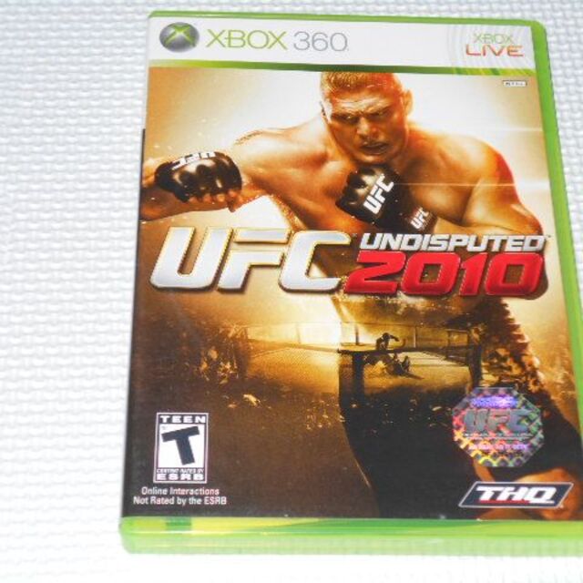 Xbox360(エックスボックス360)のxbox360★UFC UNDISPUTED 2010 海外版 エンタメ/ホビーのゲームソフト/ゲーム機本体(家庭用ゲームソフト)の商品写真