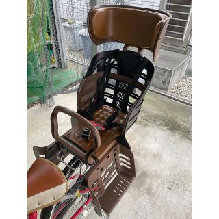 OGK - 【OGK製 ヘッドレスト付デラックスうしろ子供のせ】 自転車用